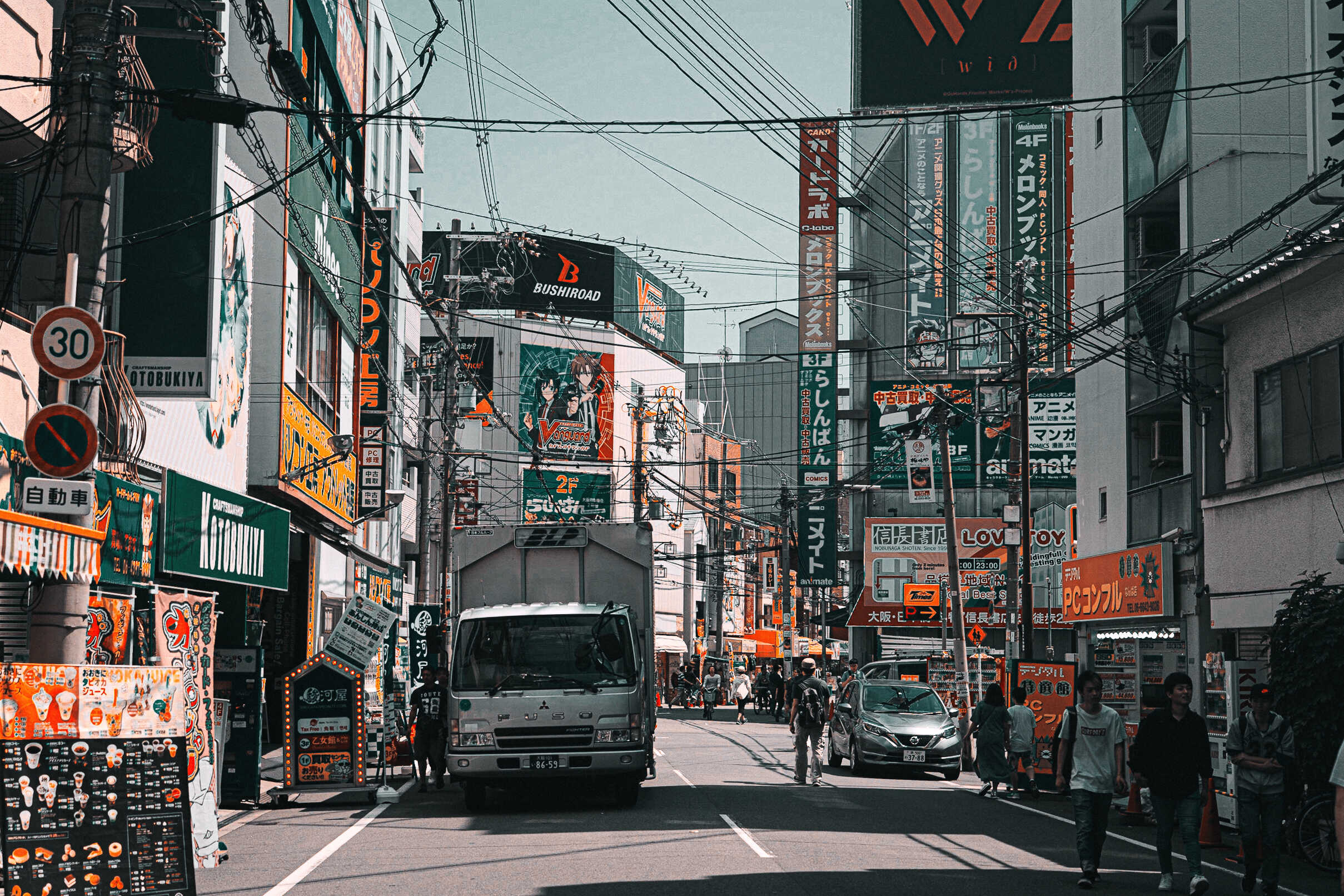 Japan-Osaka-streets